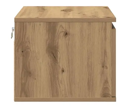 Sieninis Naktinis Staliukas Su Stalčių 2 Pcs Amatininkų Ąžuolas