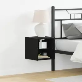 Televizoriaus Spintelė 2 Pcs Juoda 30 X 28.5 X 30 Cm