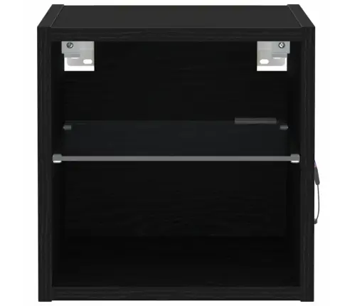 Televizoriaus Spintelė 2 Pcs Juoda 30 X 28.5 X 30 Cm