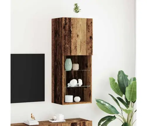 Sieninis Televizoriaus Stovas Senovinis Medis