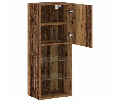 Sieninis Televizoriaus Stovas Senovinis Medis