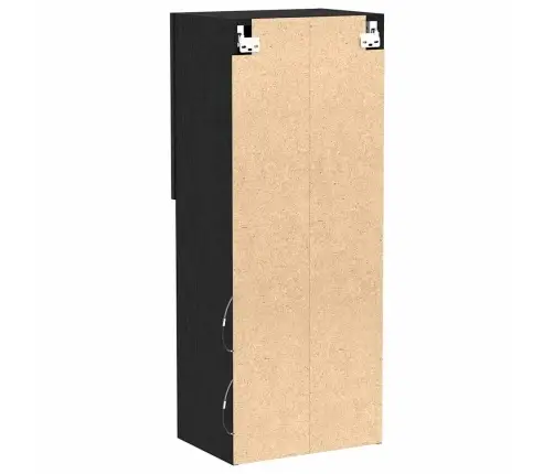 Tv Skapītis Ar Led Gaismām Melnā Ozola Krāsā 40,5X30X102 Cm Vidaxl