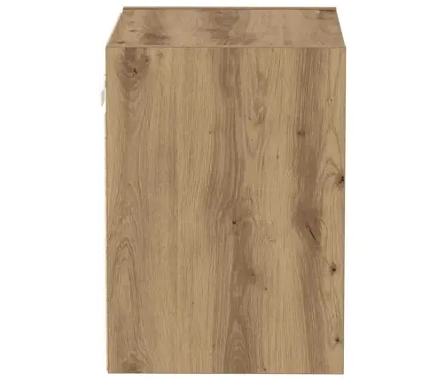 Peldošais Plaukts 2 Gab. Amatnieku Ozols 40X28.5X40 Cm Inženierijas Koks Vidaxl