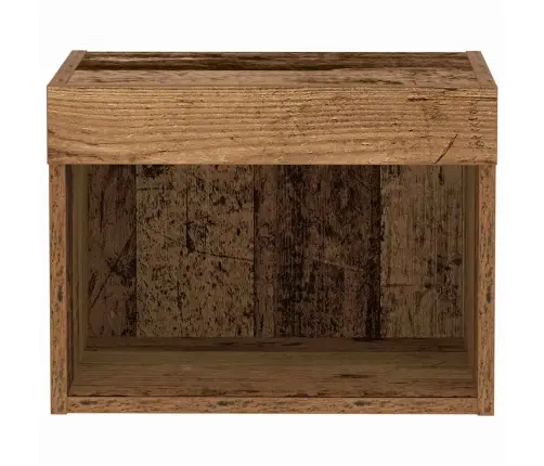 Televizoriaus Spintelė 2 Pcs Sena Mediena 40 X 30 X 30 Cm Televizoriaus Spintelė 2 Pcs Sena Mediena 40 X 30 X 30 Cm