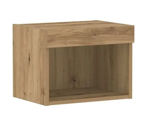 Televizoriaus Spintelė 2 Pcs Artisano Ąžuolo 40 X 30 X 30 Cm
