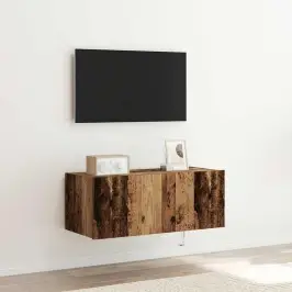 Tv Seina Kapp Vana Puit 80 X 35 X 31 Cm Tehispuit
