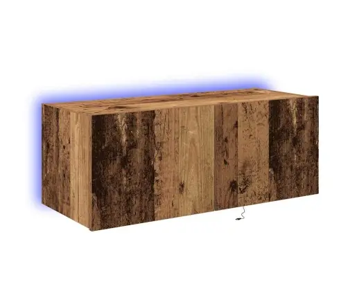 Tv Seina Kapp Vana Puit 80 X 35 X 31 Cm Tehispuit Tv Seina Kapp Vana Puit 80 X 35 X 31 Cm Tehispuit