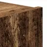 Tv Sienas Skapji Ar Led Apgaismojumu 2 Gabali Vecs Koks 80X35X31 Cm Vidaxl