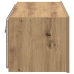 Tv Sienas Skapis Ar Led Apgaismojumu Artisan Oak 80X35X31 Cm Vidaxl