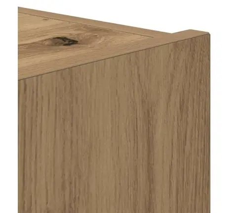 Tv Sienas Skapji Ar Led Gaismām 2 Gabali Artisan Ozola 80X35X31 Cm Vidaxl