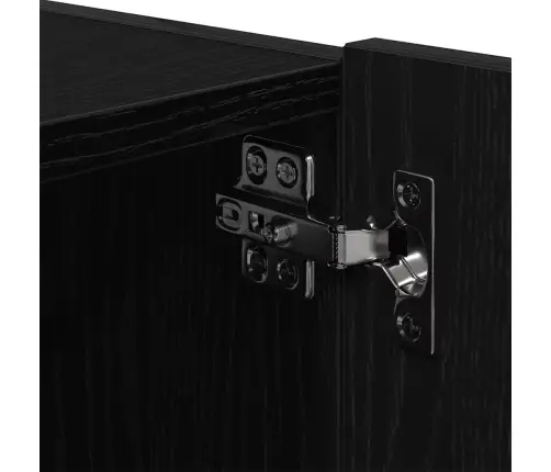 Tv Sienas Skapītis Ar Led Apgaismojumu Melnā Ozolā 80X35X31 Cm Vidaxl Tv Sienas Skapītis Ar Led Apgaismojumu Melnā Ozolā 80X35X31 Cm Vidaxl