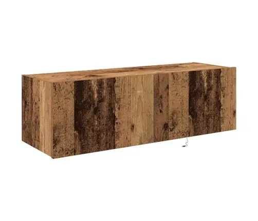 Tv Sienas Skapis Ar Led Gaismām Vectipa 100X35X31 Cm Vidaxl