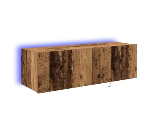 Tv Sienas Skapis Ar Led Gaismām Vectipa 100X35X31 Cm Vidaxl