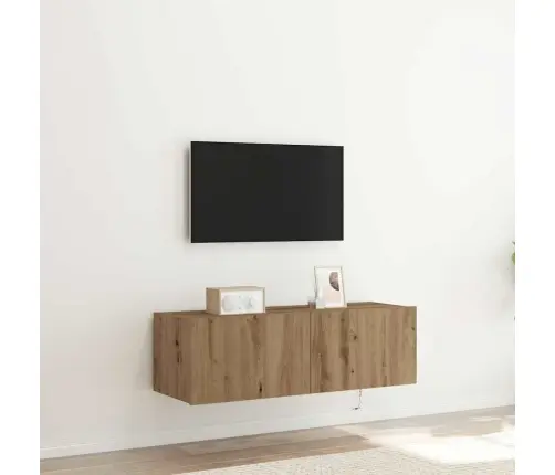 Tv Seina Kapp Käsitöötamm 100 X 35 X 31 Cm Tehispuit