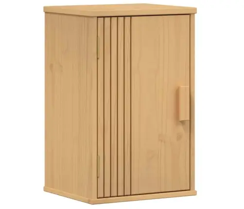 Vannas Istabas Uzglabāšanas Skapis 35X30X55 Cm Cietā Priede Vidaxl