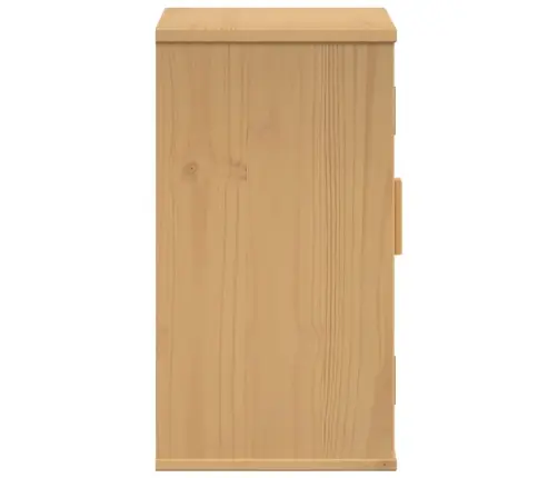 Vannas Istabas Uzglabāšanas Skapis 35X30X55 Cm Cietā Priede Vidaxl