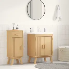 Kriaušės Pagrindinė Spintelė Olden Ruda 114 X 43 X 73.5 Cm