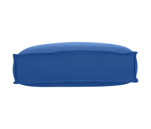 Paletes Spilvens Atzveltnei Karaliski Zilā Krāsā, 50 X 40 X 12 Cm, Oxford Audums Vidaxl