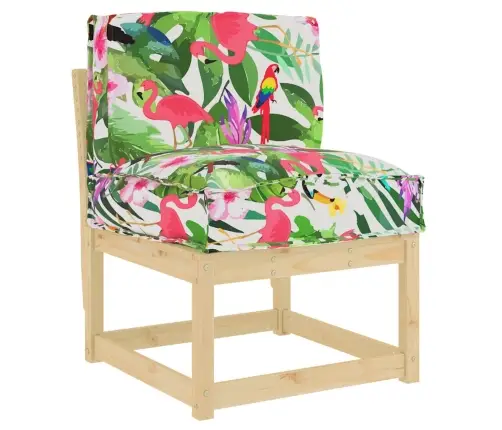 Pagalvėlė Gėlių Įvairiaspalvis 50 X 40 X 12 Cm Oksfordo Audinys