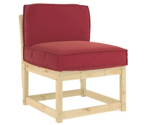 Pagalvėlė Vyno Raudona 60 X 40 X 12 Cm Oksfordo Audinys