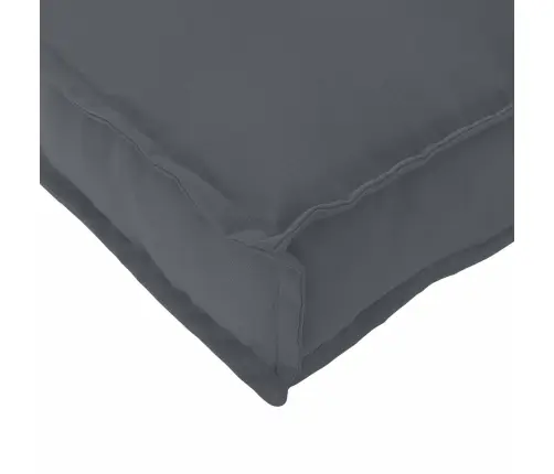 Paletē Spilvens Atbalsta Daļai Antracīts 70X40X12 Cm - Oksforda Audums Vidaxl