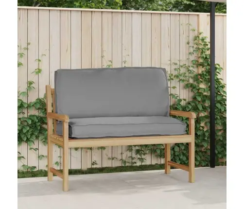 Spilvens Pelēka 120 X 50 X 12 Cm Oksforda Audums Vidaxl