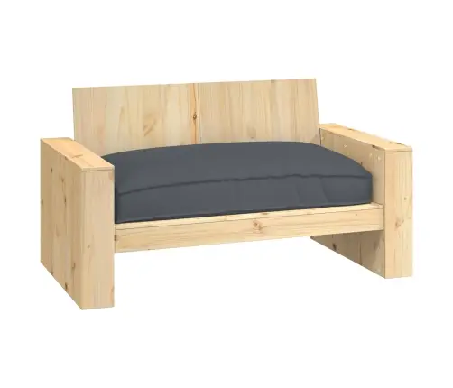 Pagalvėlė Antracitas 120 X 80 X 12 Cm Oksfordo Audinys