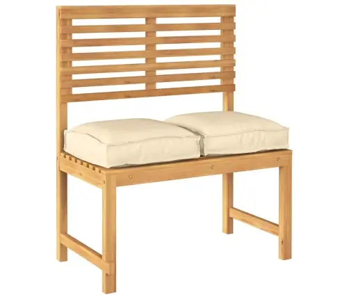 Pallet Spilveni Sēdeklim 2 Gab Bēšs 40X40X8 Cm Oksforda Audums Vidaxl