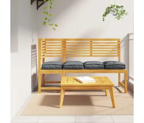 Paletes Spilveni Sēdeklim 4 Gab. Antracīts 40X40X8 Cm, Oksfordas Audums Vidaxl