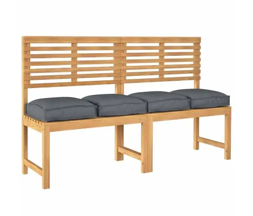 Paletes Spilveni Sēdeklim 4 Gab. Antracīts 40X40X8 Cm, Oksfordas Audums Vidaxl