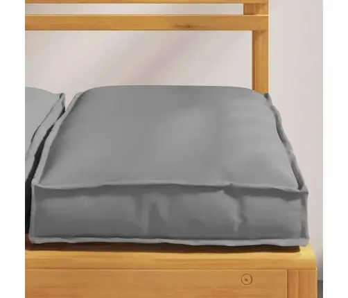 Peletes Spilveni Sēdēšanai 4 Gab Pelēks 40X40X8 Cm Oksforda Audums Vidaxl