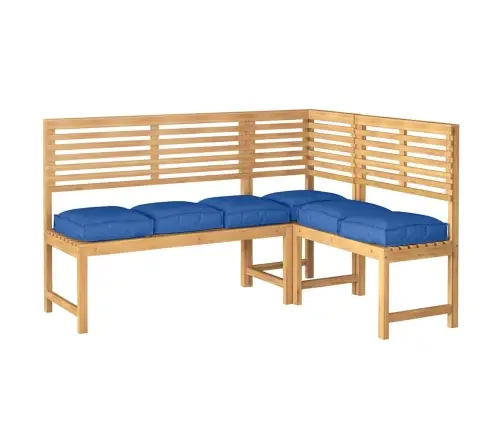 Paletes Spilveni Sēdēšanai 6 Gab. Karaliski Zili 40X40X8 Cm Oksforda Audums Vidaxl