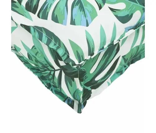 Paletē Spilvens Solim Lapu Raksts 180X40X8 Cm Oxford Audums Vidaxl