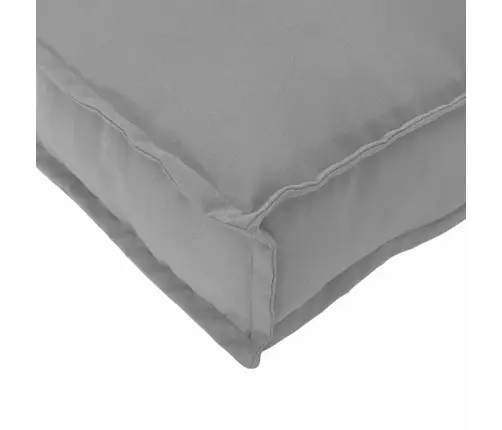 Koka Paletes Spilvens Pelēka 200 X 40 X 8 Cm Oksforda Audums Vidaxl