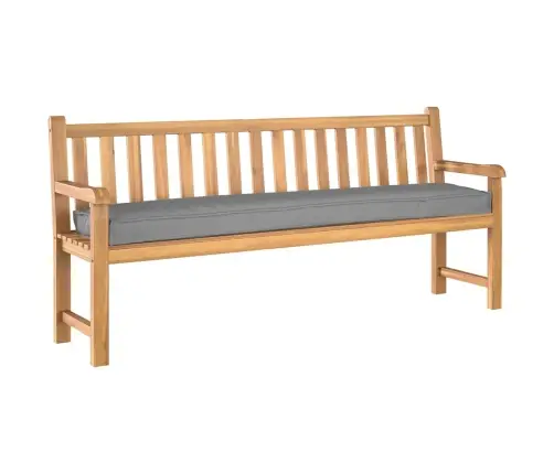 Koka Paletes Spilvens Pelēka 200 X 40 X 8 Cm Oksforda Audums Vidaxl