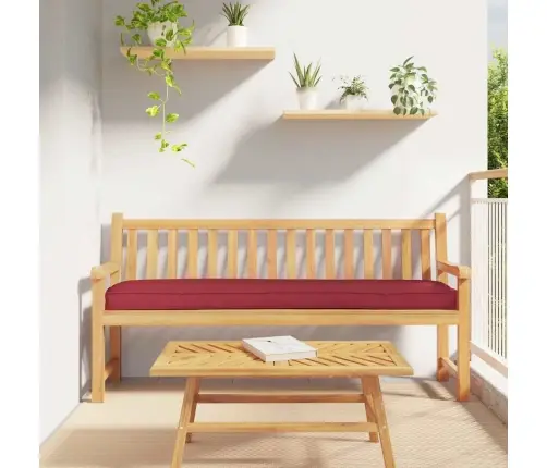 Pallet Pagalvė Vyno Raudona 200 X 40 X 8 Cm Oksfordo Audinys