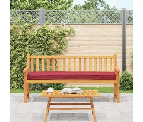 Pallet Pagalvė Vyno Raudona 200 X 40 X 8 Cm Oksfordo Audinys