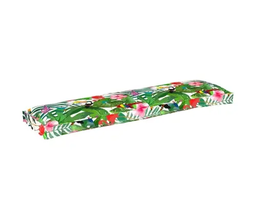 Pallet Spilveni Solu Sēdēšanai 2 Gab Lapu Raksts 150X40X8 Cm Oxford Audums Vidaxl