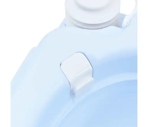 Pārvietojamā Tualetes Gaisma, Zila Un Balta, Plastmasa, 20 L Vidaxl