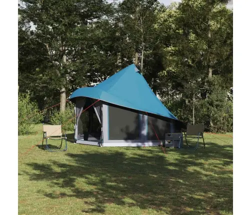 Pere Tipi Telk Tipi Katusega Õhuavaga Sinine 404 X 370 X 270 Cm