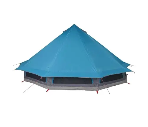 Ģimenes Telts Tipi Zila 10 Cilvēku Ūdensizturīga Vidaxl