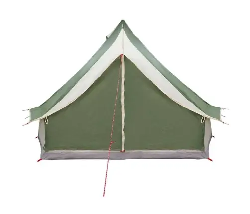 Ģimenes Telts Tipi Zaļā 8 Cilvēkiem Ūdensnecaurlaidīga Vidaxl