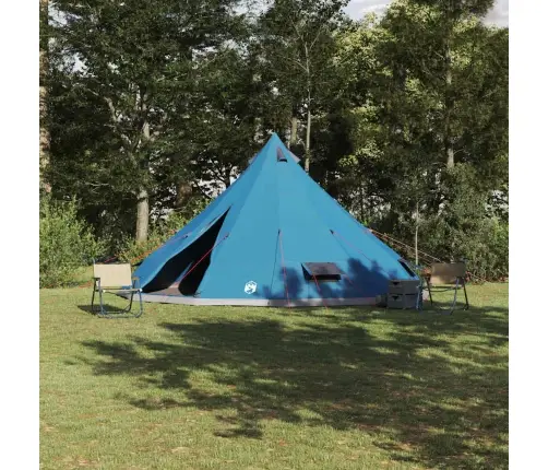 Pere Tipi Telk Katusega Sinine Ja Hall 560 X 560 X 300 Cm