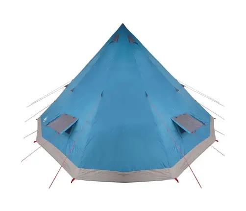 Pere Tipi Telk Katusega Sinine Ja Hall 560 X 560 X 300 Cm