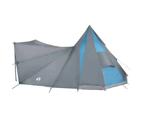 Ģimenes Telts Tipi Zils 12-Cilvēku Ūdensnecaurlaidīga Vidaxl