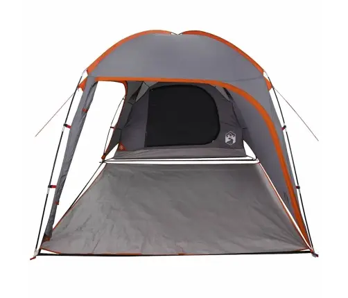 Telk Hall Ja Oranž 370 X 230 X 185 Cm Polüester Ja Klaaskiud