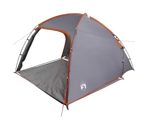 Telk Hall Ja Oranž 370 X 230 X 185 Cm Polüester Ja Klaaskiud