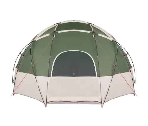 Telts Ar Jumtu Ar Gaisa Ventilāciju Zaļa Lieli Vidaxl