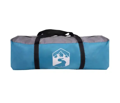 Velosipēdu Uzglabāšanas Telts Ar Jumtu Zila 256 X 222 X 182 Cm Vidaxl