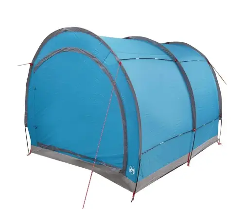 Velosipēdu Uzglabāšanas Telts Ar Jumtu Zila 256 X 222 X 182 Cm Vidaxl